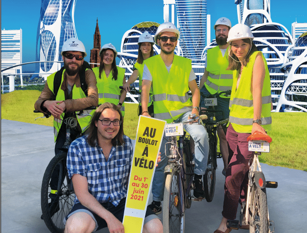 Au boulot à vélo : bien arrivés en 2050 !